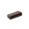 Leather Bound Pull 04 | Chocolate | Black Core | 52mm Length