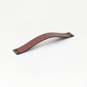 01 Leather Handle 260mm - Black Double Fixing – MadeMeasure