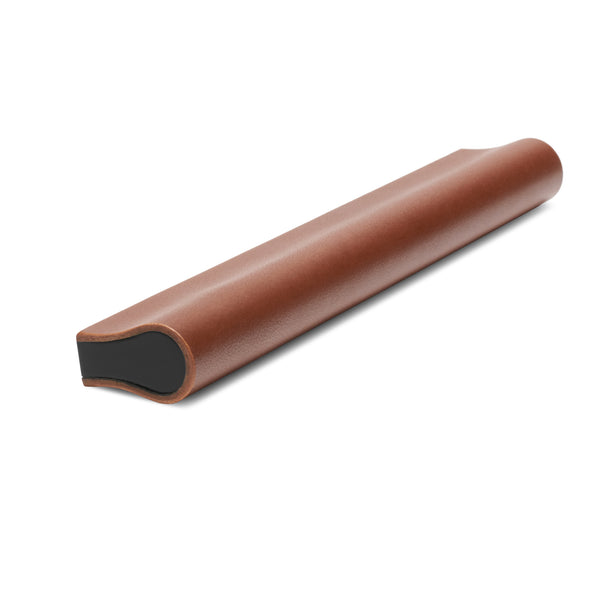 Leather Bound Pull 03 | British Tan | Black Core | 148mm Length