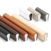 Leather Bound Pull 04 | Chocolate | White Core | 52mm Length