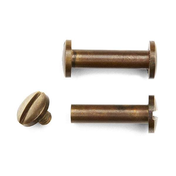 Interscrew | Aged Brass 20mm (Sold Individually)