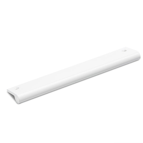 Metal Recessed Pull | White Satin from