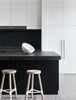 Slimline Cabinetry Handle | Black Satin | from